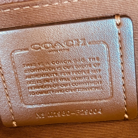 Brown Coach Backpack
